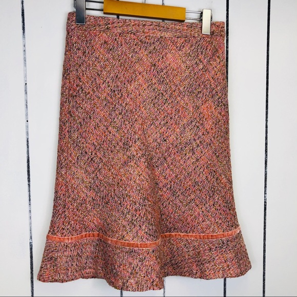 Gap Wool Tweed A-Line Skirt Sz 0 - Picture 2 of 11